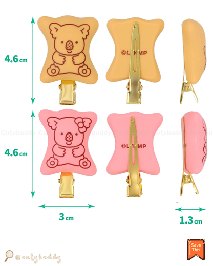 🇯🇵日本 ♡ LOTTE Koala's March Hair Clip (10 Types) (Blind Box) 樂天熊仔餅 小髮夾 ＜全10種＞