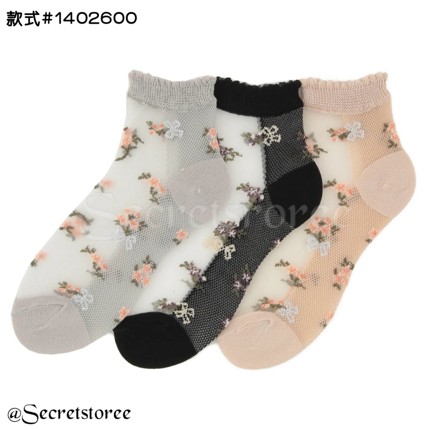 🇯🇵日本製｜透視有筒襪仔 Socks