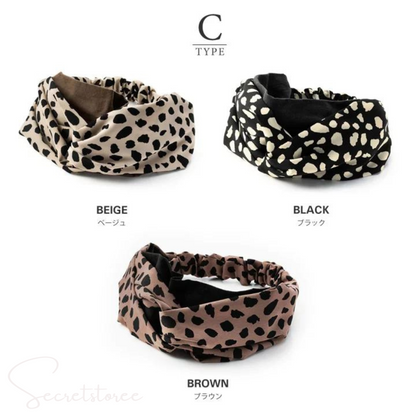 🇯🇵Japanese Super Wide Noble Texture Headband (Multiple Colors) Headband★Product Code🔎 SS-jra04835