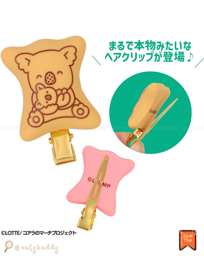 🇯🇵日本 ♡ LOTTE Koala's March Hair Clip (10 Types) (Blind Box) 樂天熊仔餅 小髮夾 ＜全10種＞