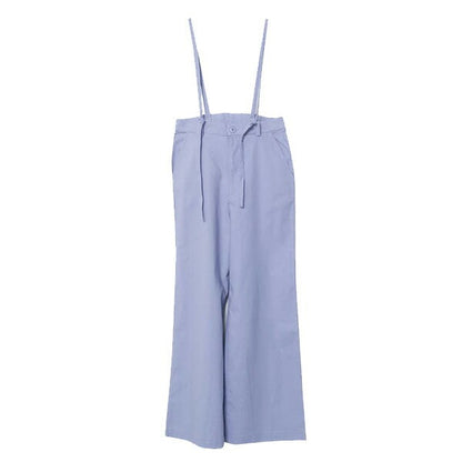 (InStock)🇯🇵Japan Cotton and linen suspenders with back ties and wide-leg pants ◇ 日本 棉麻吊帶後綁帶闊腿褲 🔎 ɪᴛᴇᴍ ɴᴏ：SS-jsr2175557