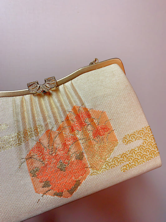 🇯🇵JAPAN Vintage ♡ Bags(Frame Purse/Frame Clutch/Kuchi Bag/Wallet)｜ 🇯🇵日本古著 ♡ 手袋(金襴錦織西陣織和裝手袋/口金袋/銀包)｜🔎 ss-vin208