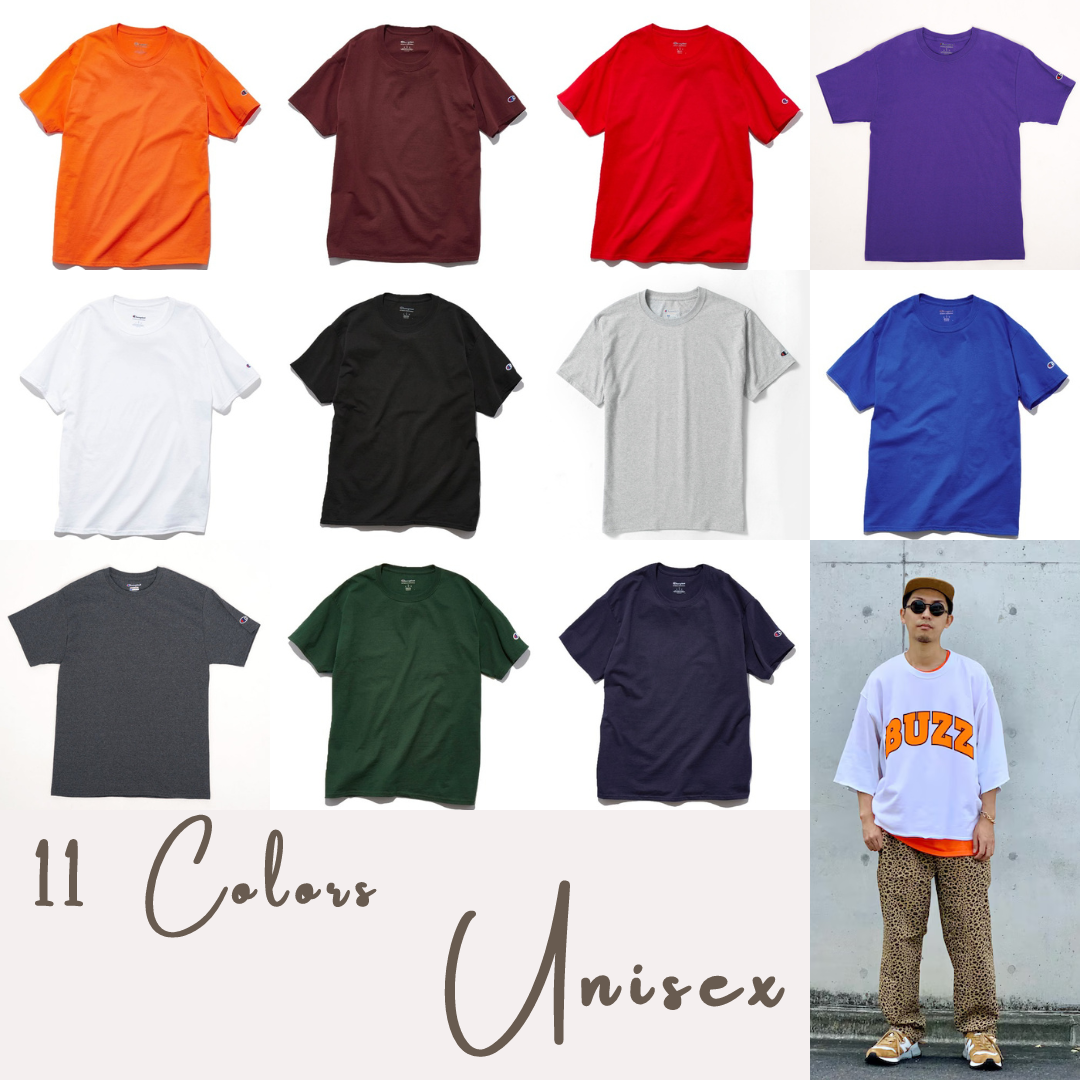 🇯🇵日本｜CHAMPION Unisex Basic Tee(12色)★ 產品編號🔎 SS-zhc991