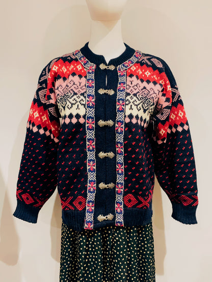 🇪🇺歐美古著｜VintageClothes - 圖騰民族紋冷外套 Coat 🔎 ss-vin383