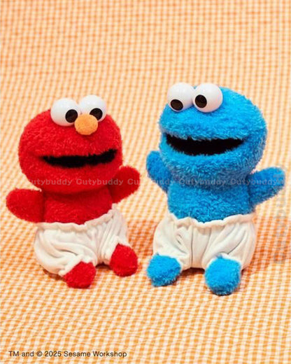 🇯🇵日本 ♡限定 芝麻街Q版BB公仔 Sesame Street Market BB Doll セサミストリートマーケット ベビーぬいぐるみ