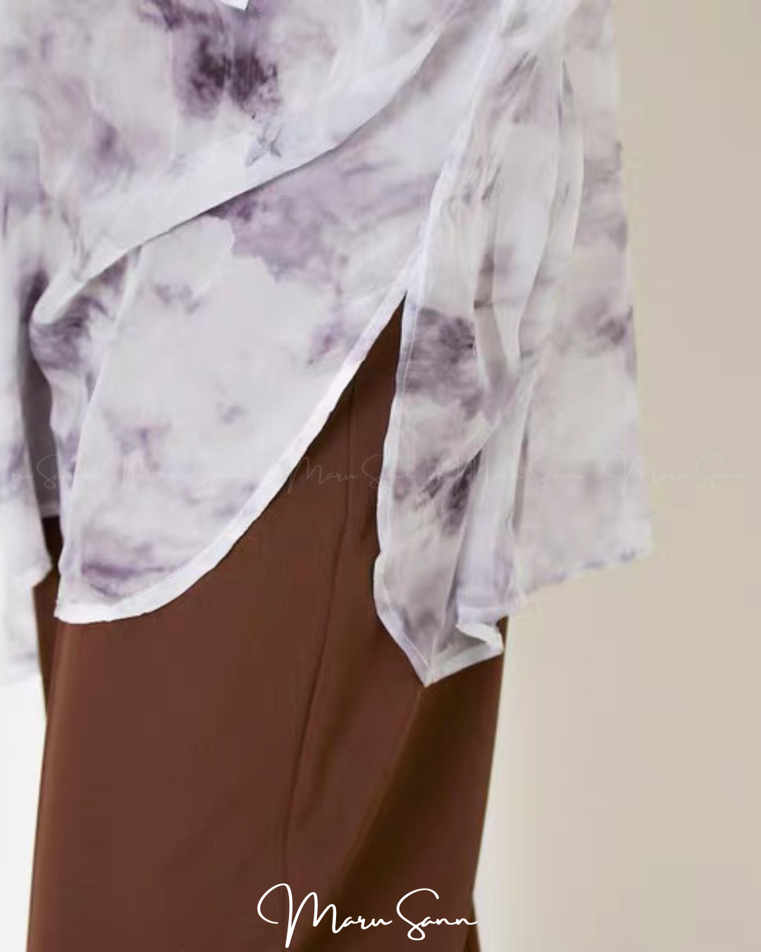 🇯🇵JAPAN 50%off  ♥ Loose-fitting, sheer blouse shirt in sheer fabric 薄紗寬鬆版型透視感襯衫外套 🔎 ɪᴛᴇᴍ ɴᴏ.： ss-jt14437