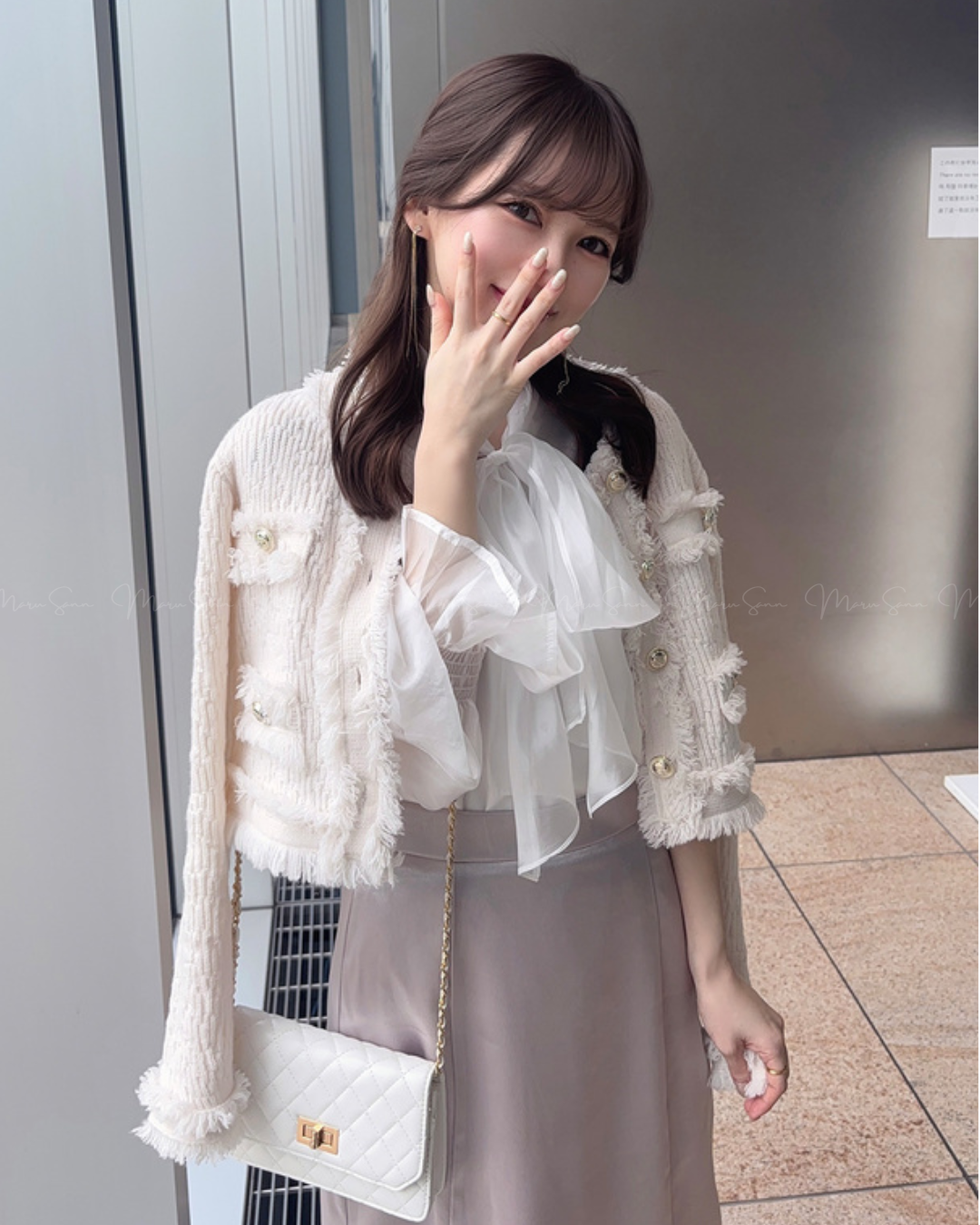 🇯🇵 JAPAN
♥ fringed cropped knitted jacket
流蘇短版針織外套 SS-jgco482