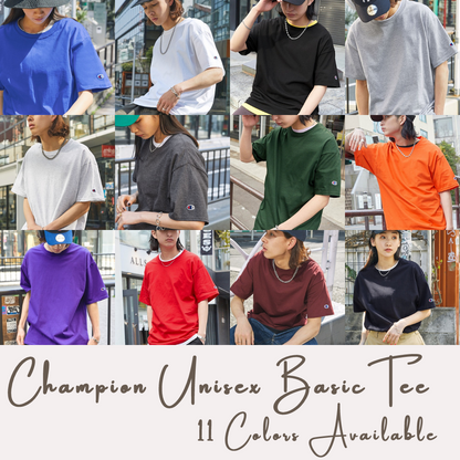 🇯🇵日本｜CHAMPION Unisex Basic Tee(12色)★ 產品編號🔎 SS-zhc991