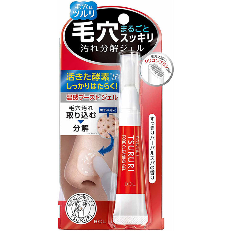🇯🇵Japan BCL TSURURI Pore Dirt Dissolving Gel 日本 BCL TSURURI 酵素溫感去黑頭啫喱(15g)  ツルリ 毛穴汚れ分解ジェル