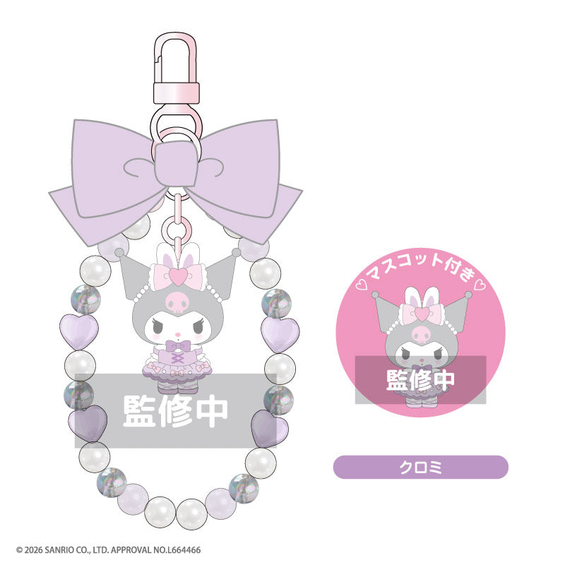 🇯🇵日本 ♥ SANRIO Ribbon Phone Strap 緞帶蝴蝶結手機掛繩 My Melody♡Kuromi♡My Sweet Piano *Bunnies Ballerina*