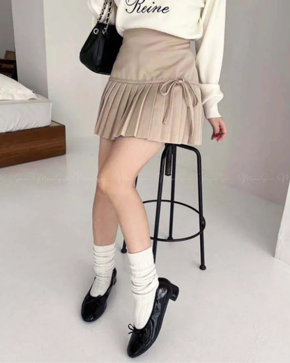 半價優惠💨💨💨
🇯🇵 JAPAN ♥ Nice Claup蝴蝶結百摺短裙
Bow-Tie Pleated Skirt

🔎 ɪᴛᴇᴍ ɴᴏ.： SS-jrnclw0015659