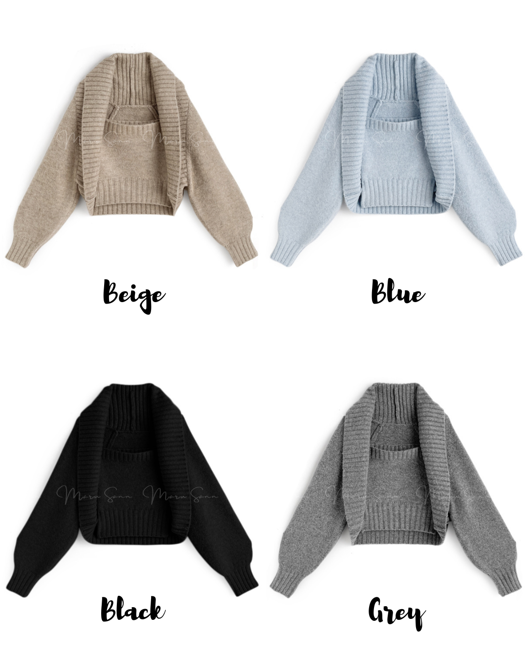 🇯🇵 JAPAN
♥ Bolero x Strapless Knit Set
短上衣x無肩帶針織套裝 SS-JGMH1140