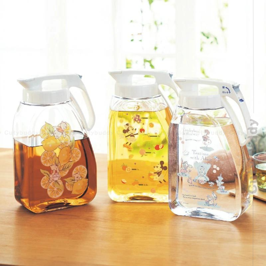 🇯🇵日本 DISNEY 3.0L Cold Water Bottle Seamless Pitcher Hot Water Safe 耐熱縱橫兼用冷水筒 縦横兼用冷熱水筒3.0L