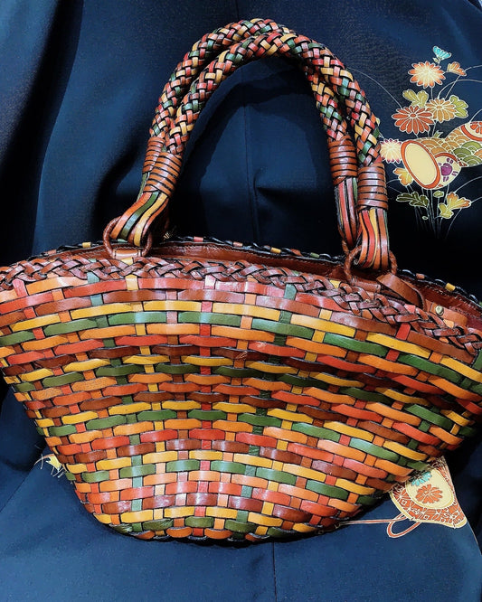 🇯🇵JAPAN Vintage ♡ Bags (Frame Purse/Frame Clutch/Kuchi Bag/Wallet)｜ 🇯🇵Japanese Vintage♡ Handbags (Golden Nishiki Woven Nishijin Woven Japanese Handbags/Pocket Gold Bags/Wallets)｜🔎 ss-vin127