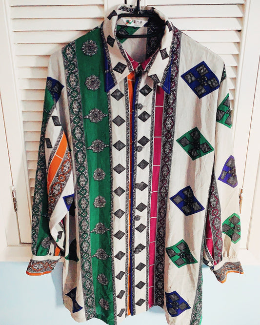 🇯🇵JAPAN Vintage ♡ Clothes (Top/Shirt/Coat/Skirt/Pants/Dress)｜ 🇯🇵Japanese Vintage ♡ Clothes (Top/Floral T-Shirt/Jacket/Skirt/Pants/Dress)｜🔎 ss-vin159