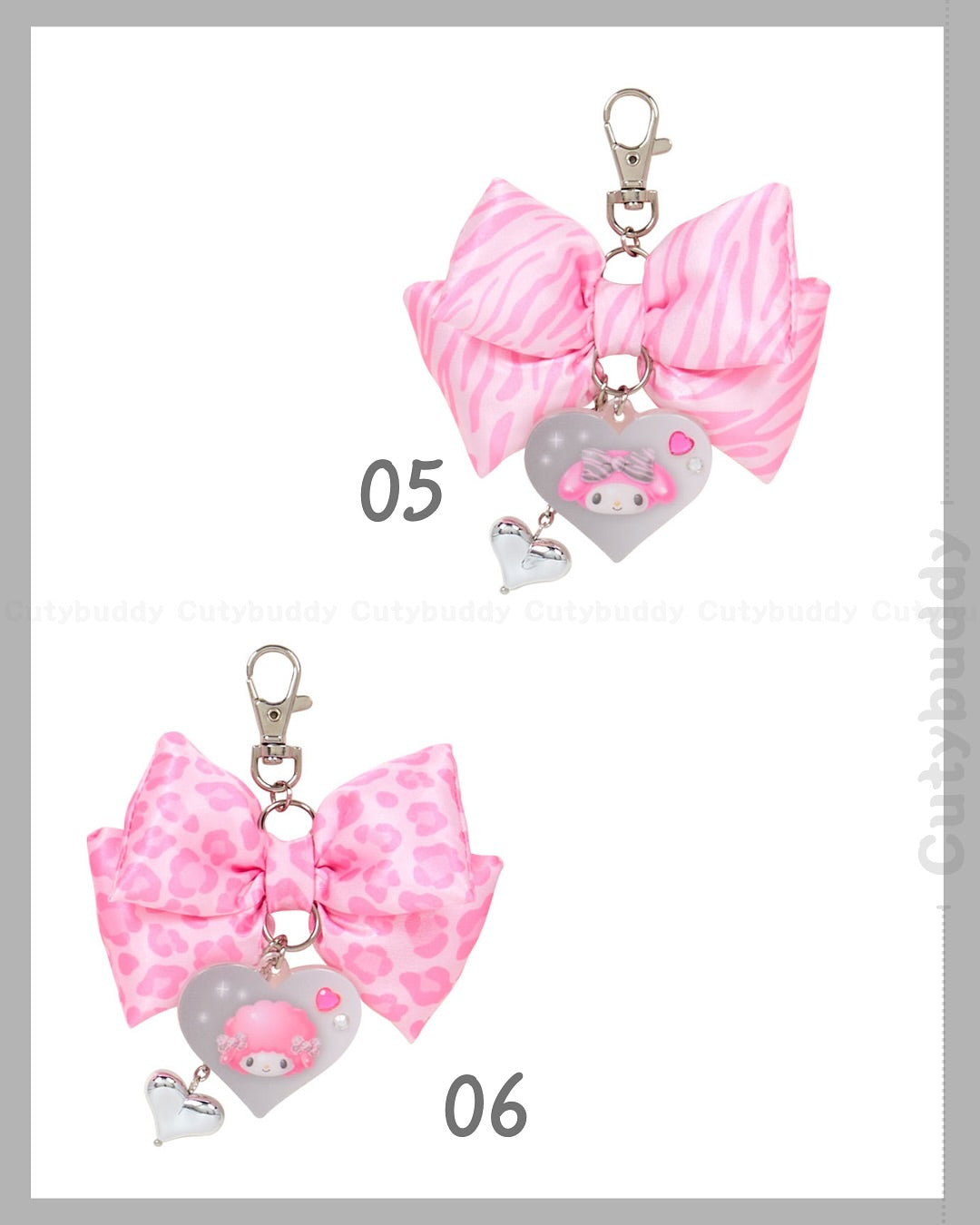 🇯🇵JAPAN SANRIO CHARACTERS (BB) SECRET CHARM ANIMAL (Sanrio characters Animal Pattern Series) 豹紋盲盒吊飾鑰匙扣