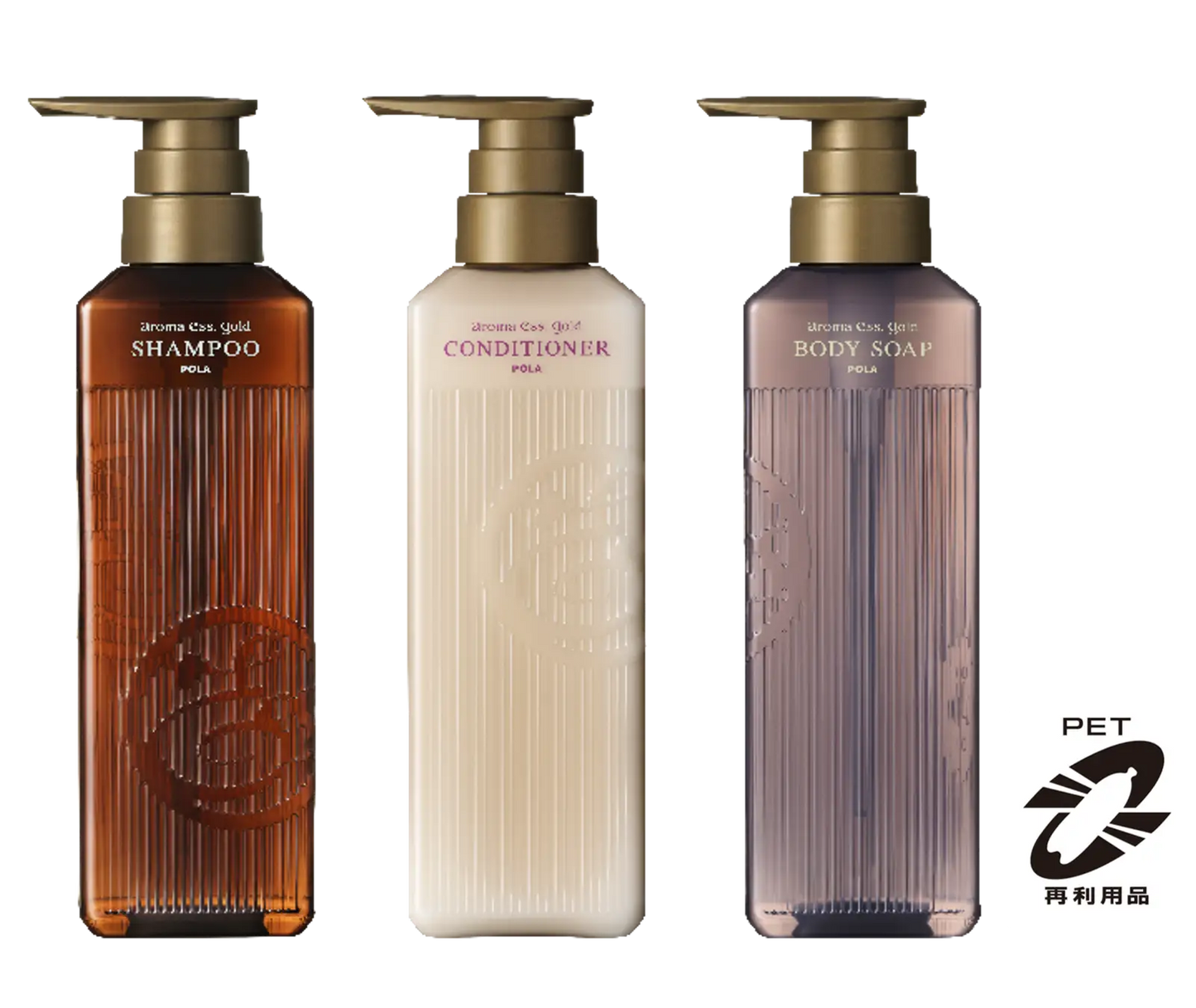 🇯🇵Japanese POLA Aroma Ess. Gold Shampoo/ Conditioner/ Body Wash Aromatherapy Golden Chamomile Essence Shampoo/ Conditioner/ Shower gel for hotels