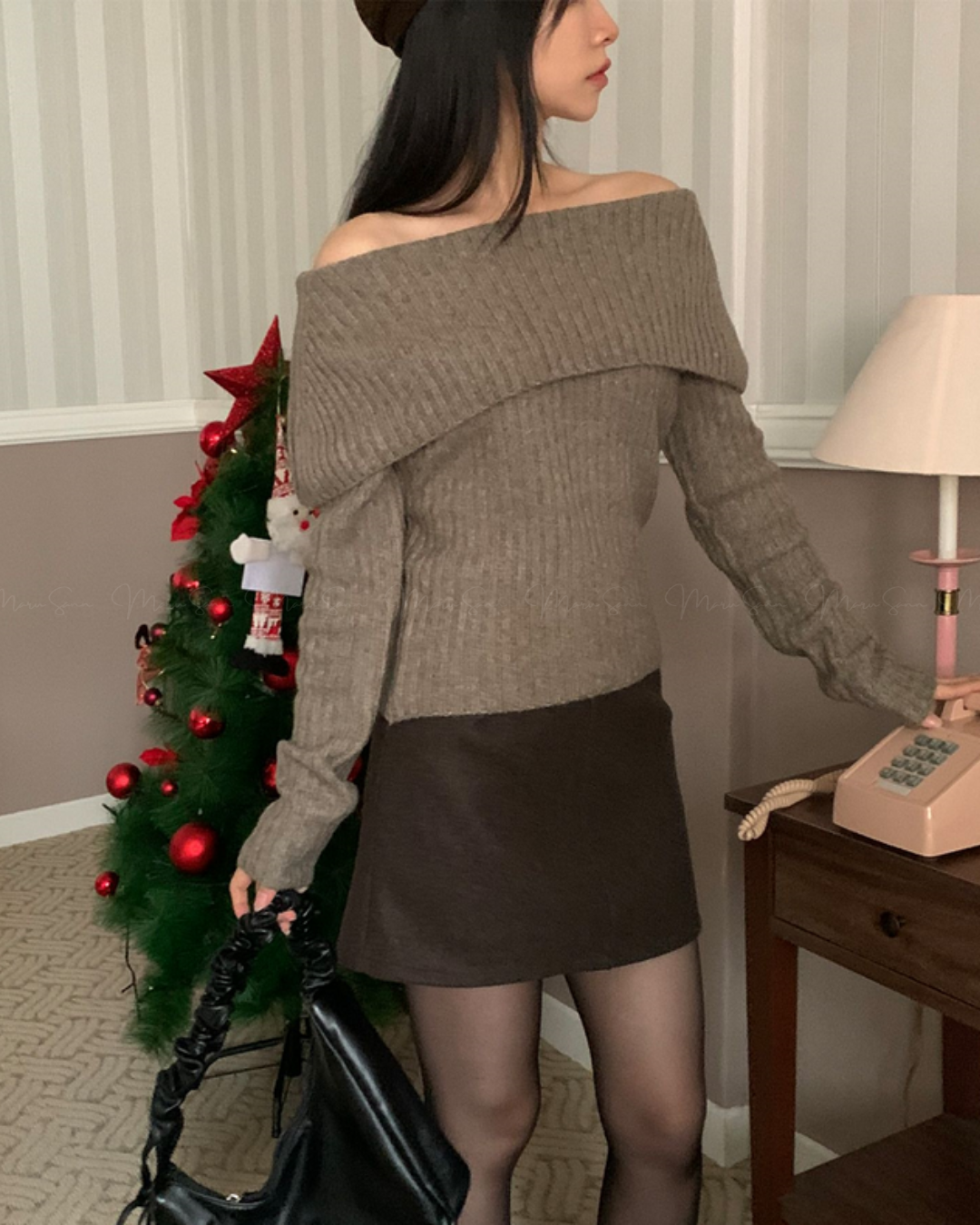 🇰🇷KOREA 
♥ 溫柔一字領 SS-KSS97269136