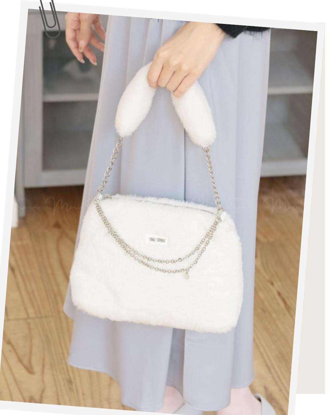 🇯🇵 JAPAN ♥ MARY QUANT Double-chain plush 2-way bag
♥ 雙鏈毛絨絨2way袋(3色入)

🔎 ɪᴛᴇᴍ ɴᴏ.： SS-jr225-814093