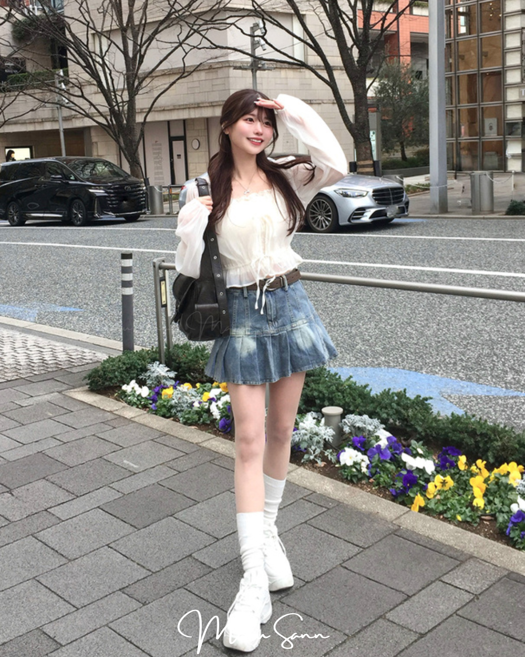 🇯🇵JAPAN ♥ Double Ribbon Chiffon Bolero x Camisole Ensemble  雙緞帶雪紡短外套 x 吊帶背心套裝 ss-jgdk14010