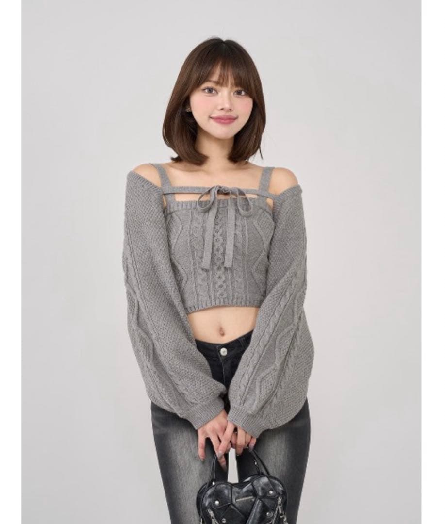 🇯🇵 JAPAN ♥ Knitted Tie-Front ౨ৎ Jacket + Vest
針織綁帶౨ৎ外套➕背心
◍ 5 colors 🔎 ɪᴛᴇᴍ ɴᴏ.： SS-jgdr8340