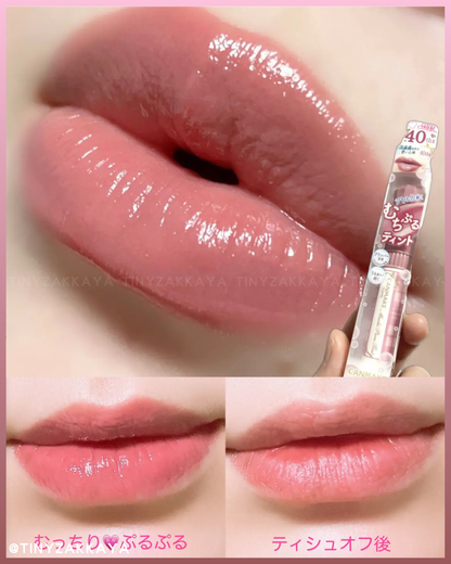 🇯🇵日本♥ CANMAKE 40週年限定色！Muchi Puru Tint 滋潤豐盈保濕唇膏 P40thx Strawberry Bonbon \手袋必備的百搭染唇顏色！易用方便攜帶/ キャンメイク むちぷるティント P40thx ストロベリーボンボン