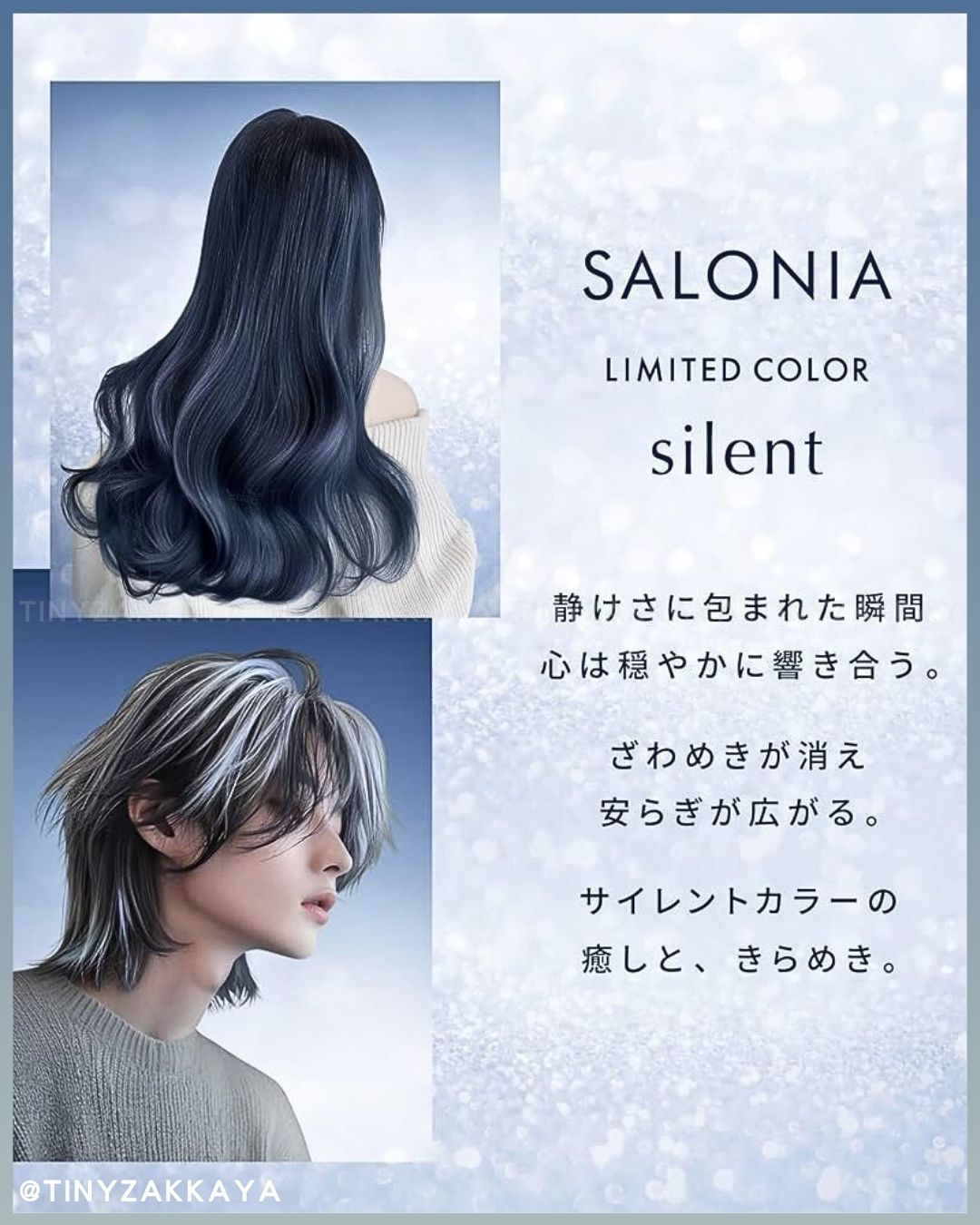 🇯🇵日本 ♥2025秋冬限定 SALONIA「Silent」系列 サロニア イレント シリーズ