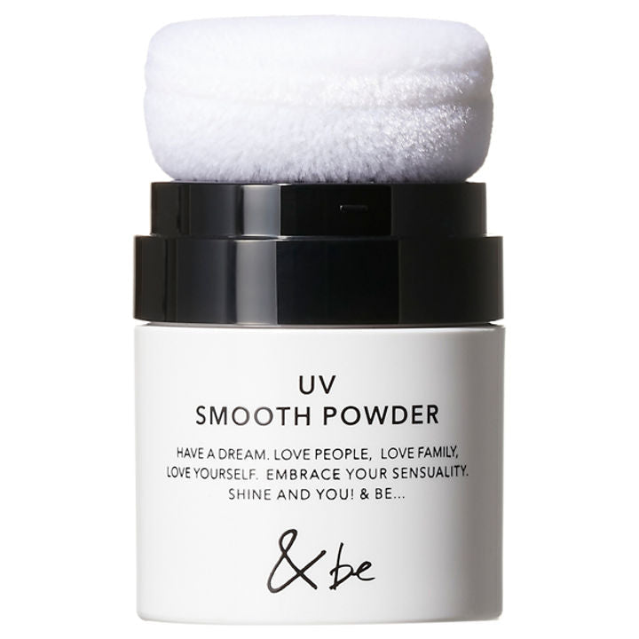 🇯🇵日本 &be UV SMOOTH POWDER｜河北裕介 &be天然多用途防曬礦物粉(頭皮/臉可用)｜&be UVスムースパウダー 8.5g