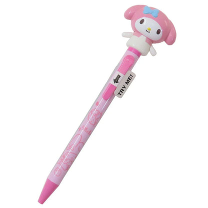 🇯🇵日本 SANRIO Bye-Bye Ball Point Pen Kuromi /My Melody /Hello Kitty /Cinnamoroll 大頭 原子筆 圓珠筆 
サンリオキャラクターズ バイバイアクションペン
