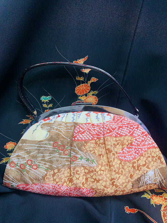 🇯🇵JAPAN Vintage ♡ Bags(Frame Purse/Frame Clutch/Kuchi Bag/Wallet)｜  🇯🇵日本古著 ♡ 手袋(金襴錦織西陣織和裝手袋/口金袋/銀包)｜🔎 ss-vin211
