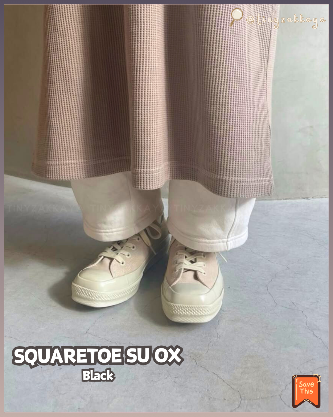 🇯🇵日本限定 ♥ CONVERSE ALL STAR SQUARETOE(SU OX / HI ) 方頭鞋 (高筒/低筒) \ 皮鞋外型＋球鞋舒適度＝完美平衡✨ ‪/