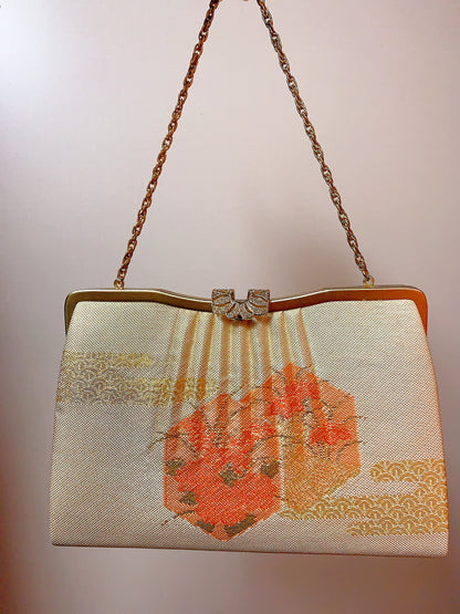 🇯🇵JAPAN Vintage ♡ Bags(Frame Purse/Frame Clutch/Kuchi Bag/Wallet)｜ 🇯🇵日本古著 ♡ 手袋(金襴錦織西陣織和裝手袋/口金袋/銀包)｜🔎 ss-vin208
