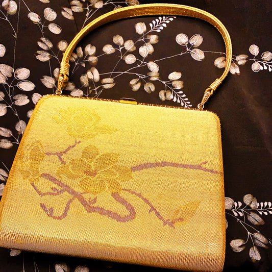 🇯🇵JAPAN Vintage ♡ Bags(Frame Purse/Frame Clutch/Kuchi Bag/Wallet)｜ 🇯🇵日本古著 ♡ 手袋(金襴錦織西陣織和裝手袋/口金袋/銀包)｜🔎ss-vin402