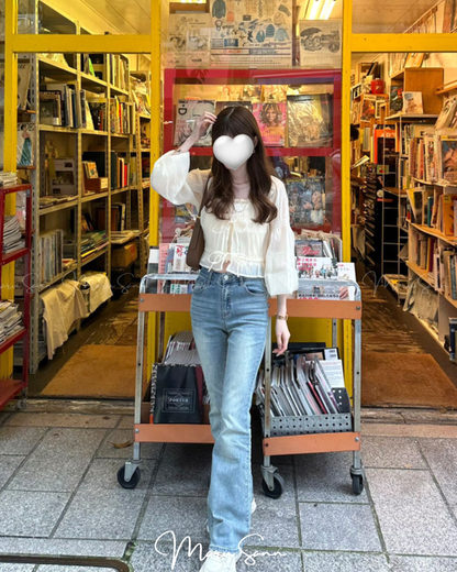 🇯🇵JAPAN ♥ Double Ribbon Chiffon Bolero x Camisole Ensemble  雙緞帶雪紡短外套 x 吊帶背心套裝 ss-jgdk14010