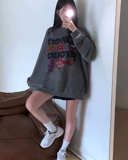 🇰🇷KOREA ♥ 歡樂兒童餐Collect Group角色印花衛衣 Hoodie 🔎SS-KSS98905788