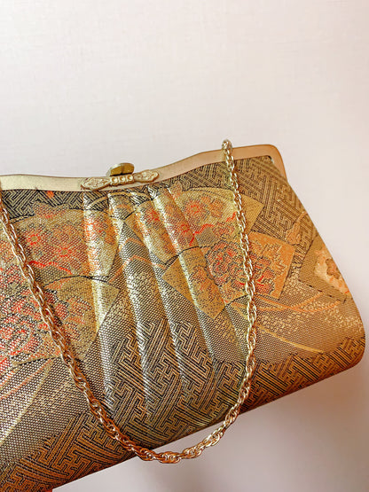 🇯🇵JAPAN Vintage ♡ Bags(Frame Purse/Frame Clutch/Kuchi Bag/Wallet)｜ 🇯🇵日本古著 ♡ 手袋(金襴錦織西陣織和裝手袋/口金袋/銀包)｜🔎 ss-vin207