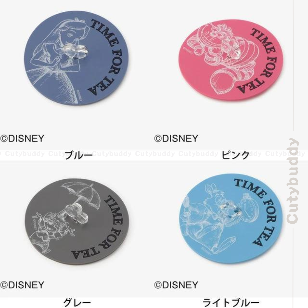 🇯🇵日本 “Time for Tea” Alice Acrylic Coaster Alice系列亞克力杯墊 (4色入)