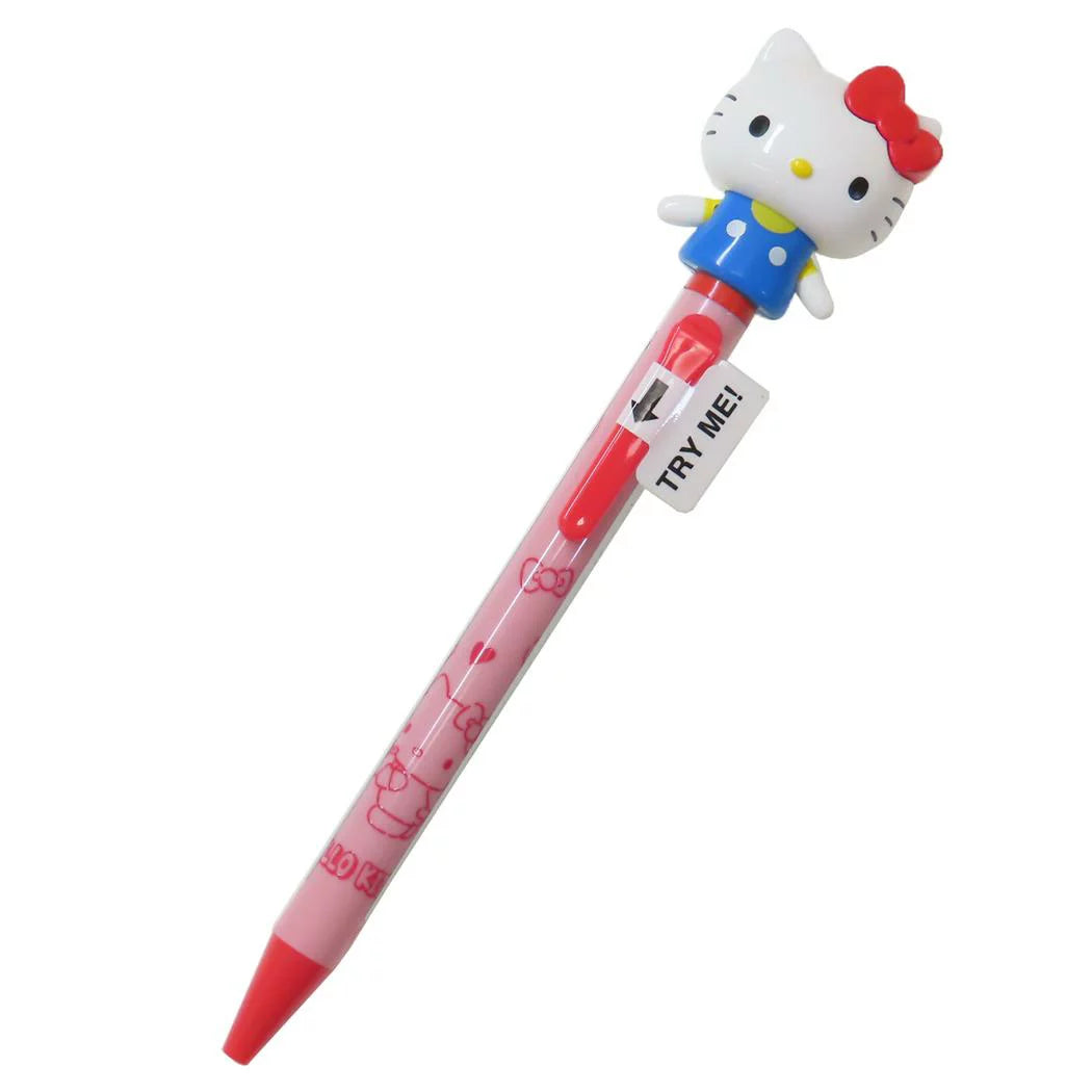 🇯🇵日本 SANRIO Bye-Bye Ball Point Pen Kuromi /My Melody /Hello Kitty /Cinnamoroll 大頭 原子筆 圓珠筆 
サンリオキャラクターズ バイバイアクションペン