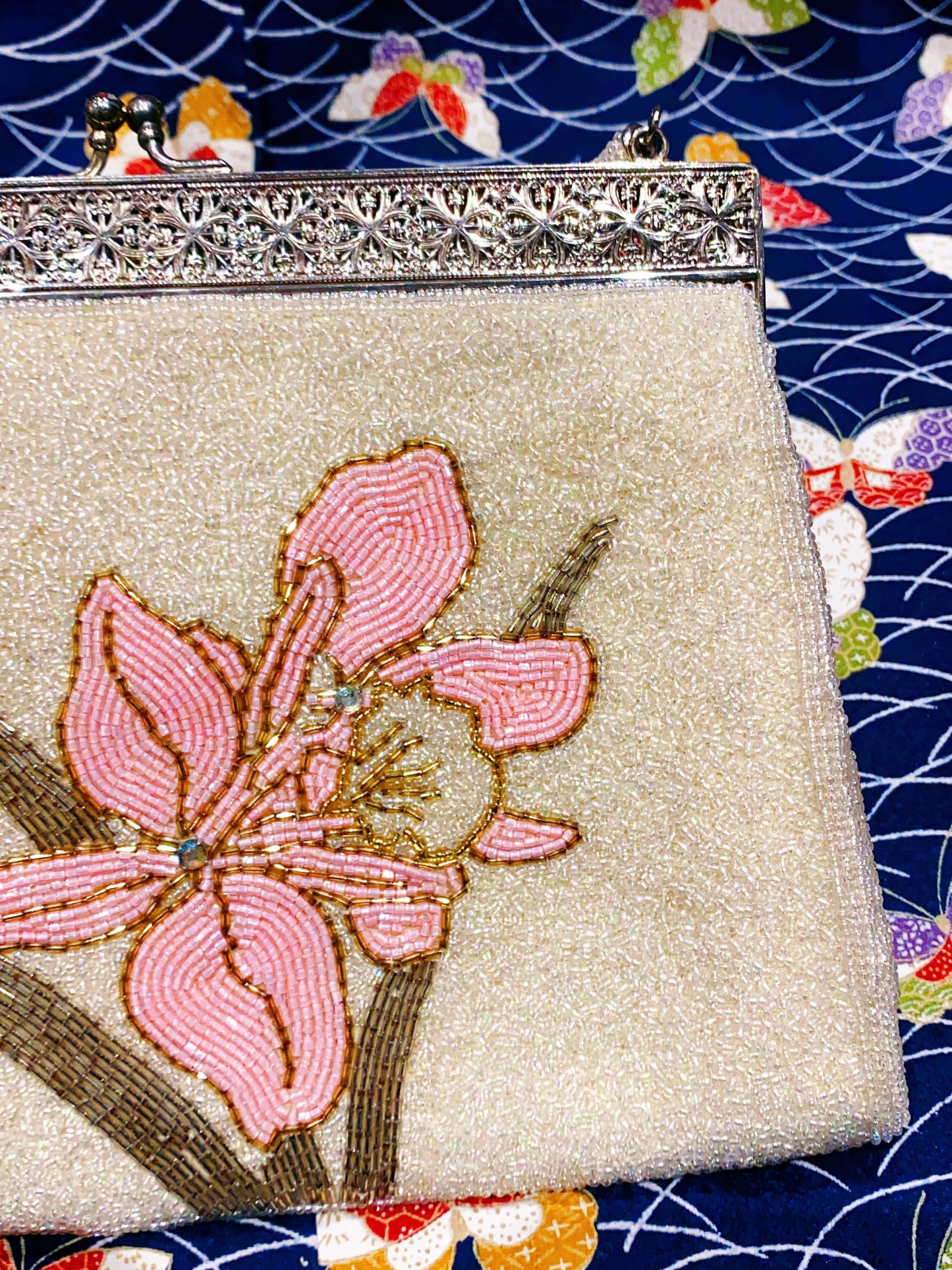 🇯🇵JAPAN Vintage ♡ Bags(Frame Purse/Frame Clutch/Kuchi Bag/Wallet)｜ 🇯🇵日本古著 ♡ 手袋(金襴錦織西陣織和裝手袋/口金袋/銀包)｜🔎 ss-vin380