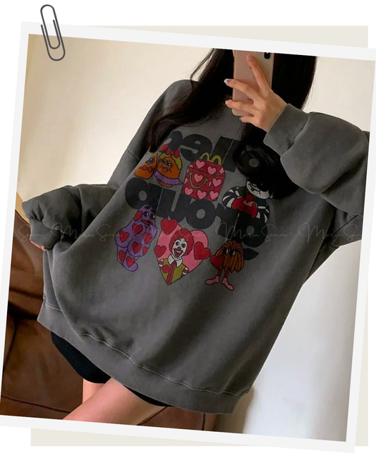 🇰🇷KOREA ♥ 歡樂兒童餐Collect Group角色印花衛衣
Hoodie 🔎SS-KSS98905788