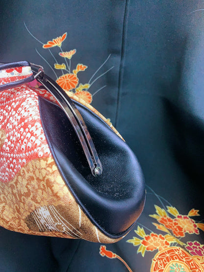 🇯🇵JAPAN Vintage ♡ Bags(Frame Purse/Frame Clutch/Kuchi Bag/Wallet)｜  🇯🇵日本古著 ♡ 手袋(金襴錦織西陣織和裝手袋/口金袋/銀包)｜🔎 ss-vin211