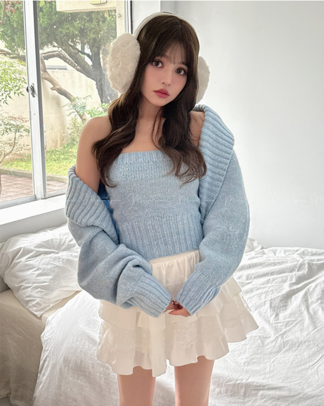 🇯🇵 JAPAN
♥ Bolero x Strapless Knit Set
短上衣x無肩帶針織套裝 SS-JGMH1140