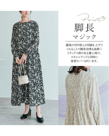 🇯🇵 JAPAN ♥ 3way花柄雪紡連身裙 SS-jsjmp0022