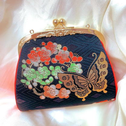 🇯🇵日本古著｜花刺繡手袋 🔎ss-vin010