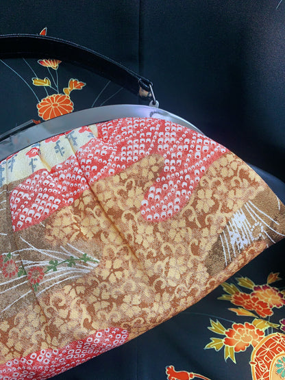 🇯🇵JAPAN Vintage ♡ Bags(Frame Purse/Frame Clutch/Kuchi Bag/Wallet)｜  🇯🇵日本古著 ♡ 手袋(金襴錦織西陣織和裝手袋/口金袋/銀包)｜🔎 ss-vin211