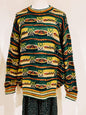 🇯🇵日本古著｜ VintageClothes -  古瓜紋冷衫 Notorious Sweater  Coogi style 🔍ss-vin379