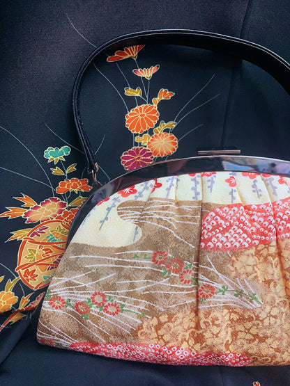 🇯🇵JAPAN Vintage ♡ Bags(Frame Purse/Frame Clutch/Kuchi Bag/Wallet)｜  🇯🇵日本古著 ♡ 手袋(金襴錦織西陣織和裝手袋/口金袋/銀包)｜🔎 ss-vin211