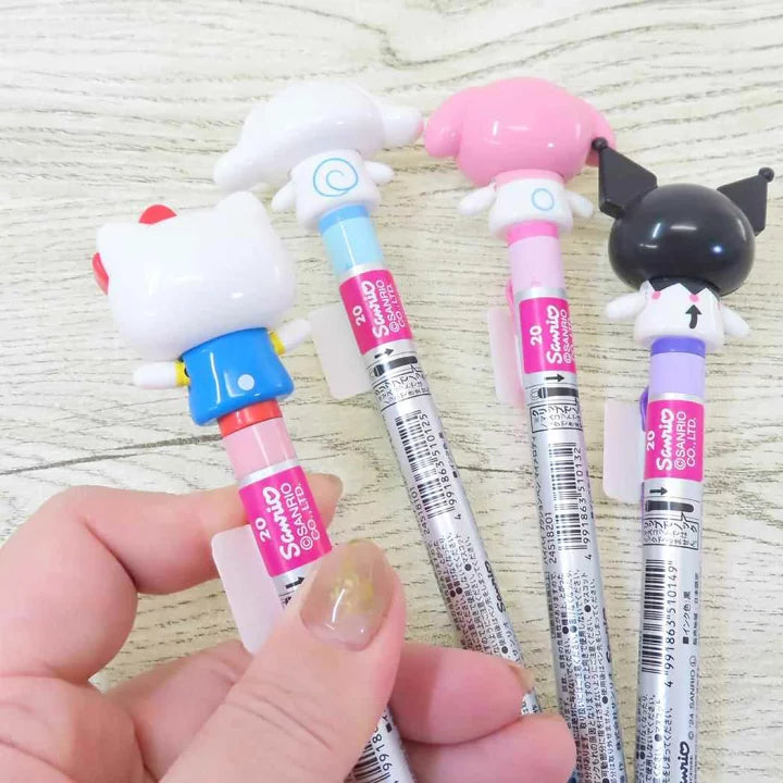 🇯🇵日本 SANRIO Bye-Bye Ball Point Pen Kuromi /My Melody /Hello Kitty /Cinnamoroll 大頭 原子筆 圓珠筆 
サンリオキャラクターズ バイバイアクションペン