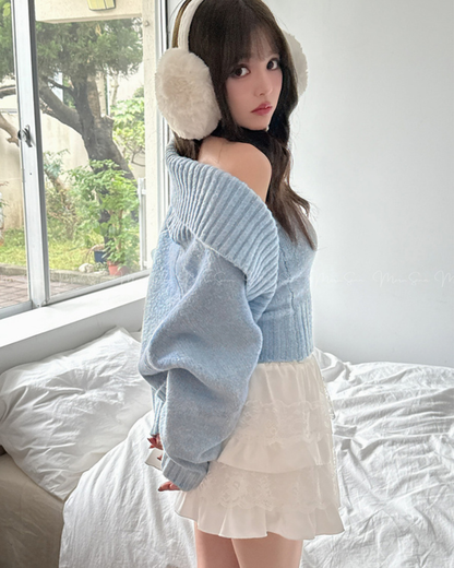 🇯🇵 JAPAN
♥ Bolero x Strapless Knit Set
短上衣x無肩帶針織套裝 SS-JGMH1140