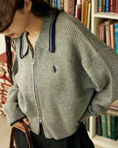 🇯🇵 JAPAN ♥ U.S. POLO ASSN. Collar Line Knit
POLO 限定短版可愛學院風針織開襟衫
◍ 4色入
🔎 ɪᴛᴇᴍ ɴᴏ.： SS-jrqd73810